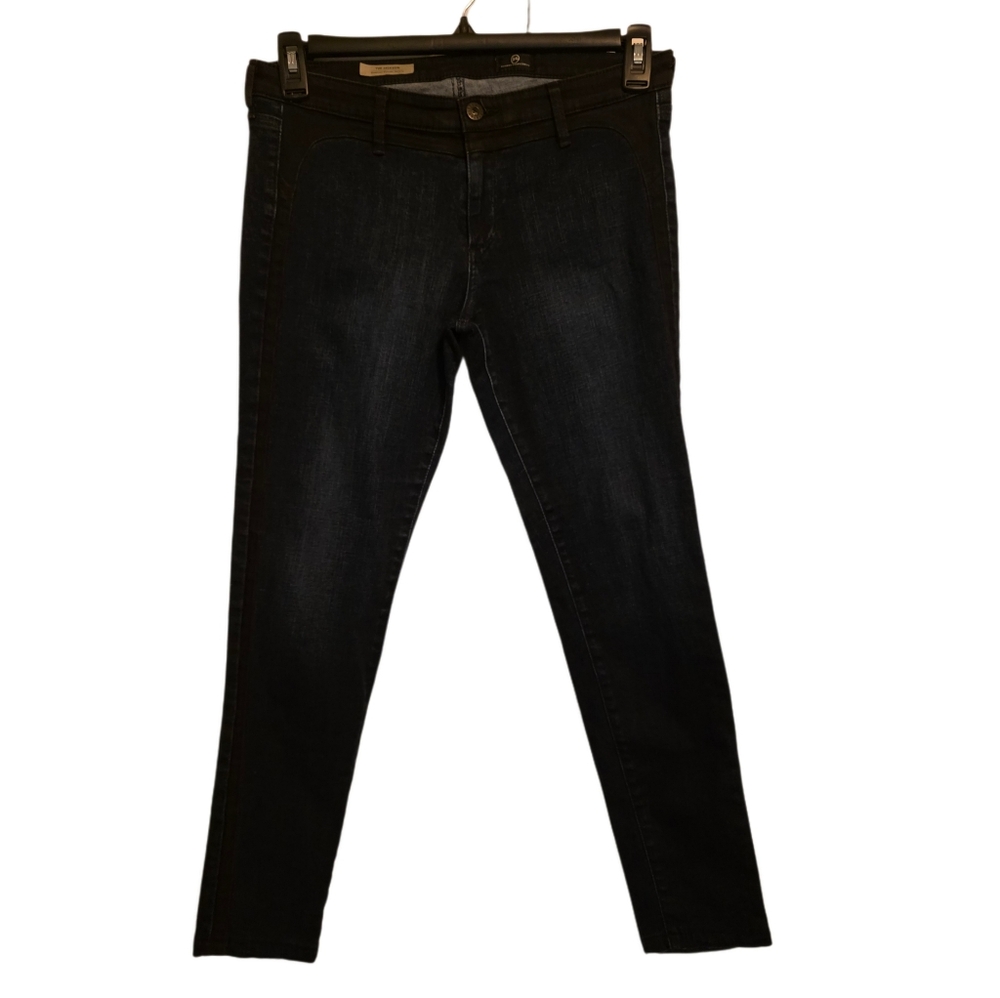 AG Adriano Goldschmied The Jackson Contour Tuxedo Skinny Jeans  Sz 30R GUC